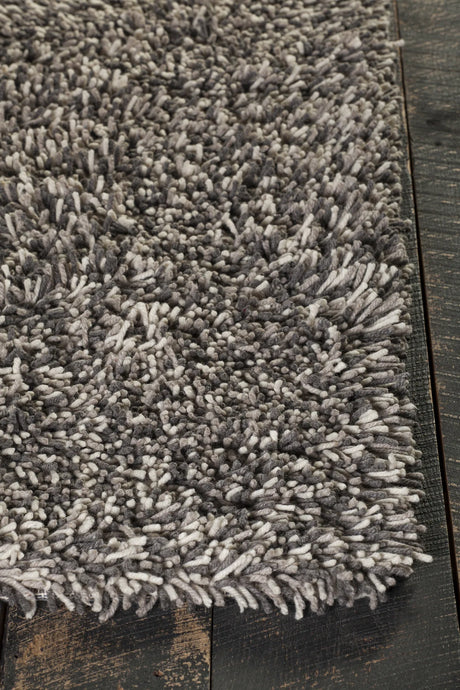 Chandra Eleanor ELE-38200 Grey Multi rug, corner detail