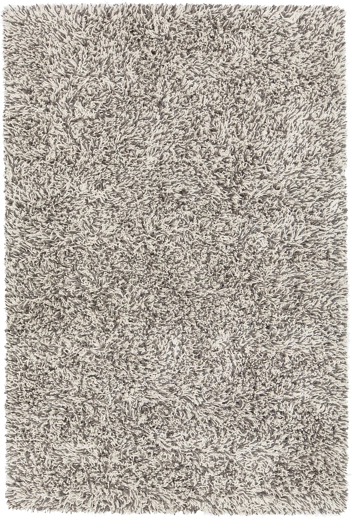 Chandra Eleanor ELE-38201 White and Grey rug, flat view