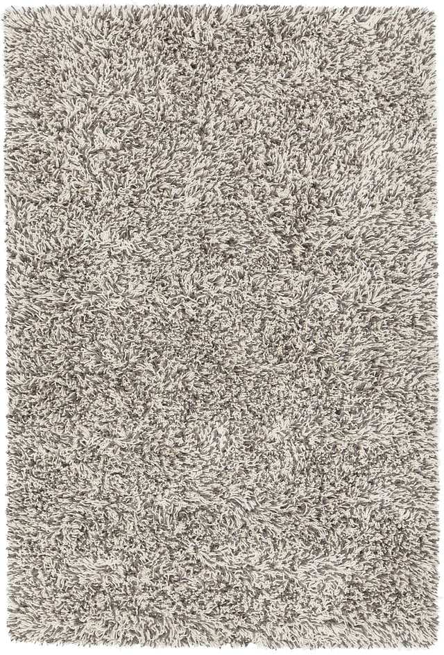 Chandra Eleanor ELE-38201 White and Grey rug, flat view