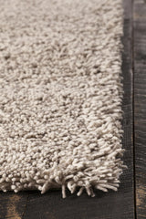 Chandra Eleanor ELE-38202 White and Taupe rug, corner detail