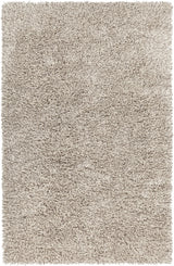 Chandra Eleanor ELE-38202 White and Taupe rug, flat view