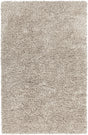 Chandra Eleanor ELE-38202 White and Taupe rug, flat view