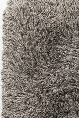 Chandra Elisha ELI-33100 Grey and Black rug, texture close-up