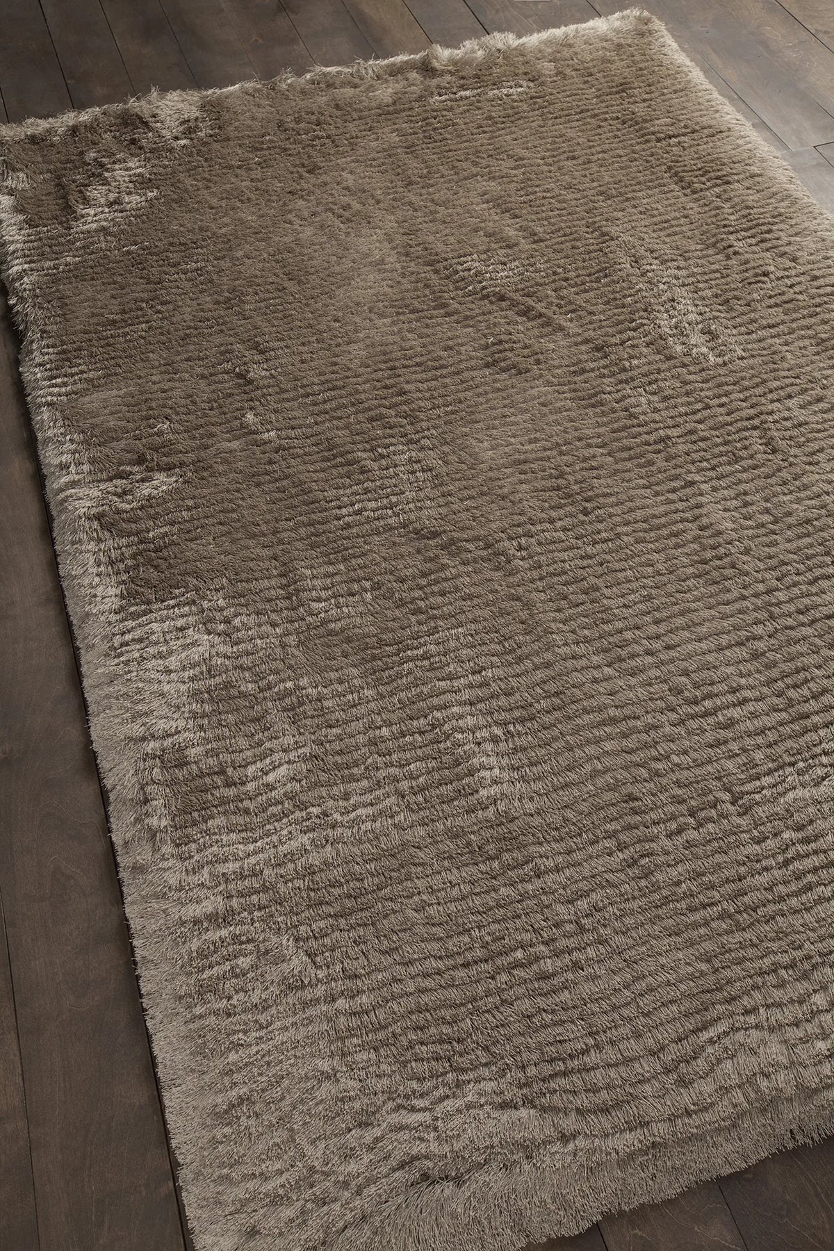 Chandra Elisha ELI-33101 beige rug, angled side view