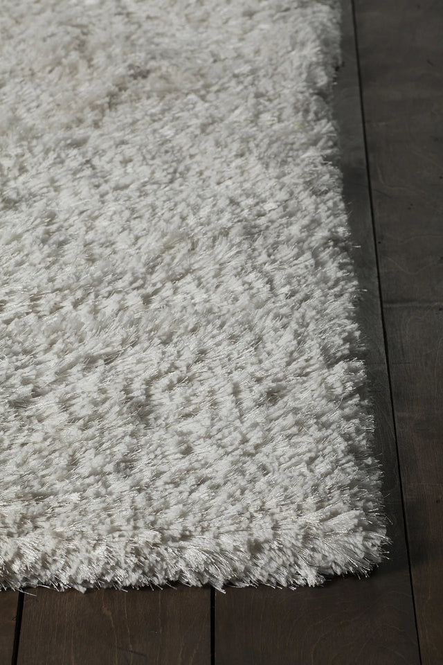 Chandra Elsa ELS-45400 White rug, corner detail