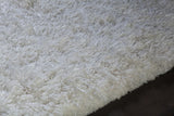 Chandra Elsa ELS-45400 White rug, side detail view