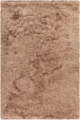 Chandra Elsa ELS-45401 Brown rug, flat view