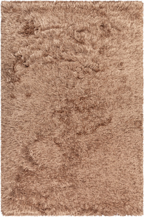 Chandra Elsa ELS-45401 Brown rug, flat view