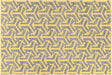 Chandra Enaya ENA-51802 Grey and Yellow rug, flat view