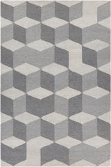Chandra Esme ESM-50600 Grey rug, flat view