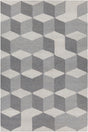 Chandra Esme ESM-50600 Grey rug, flat view