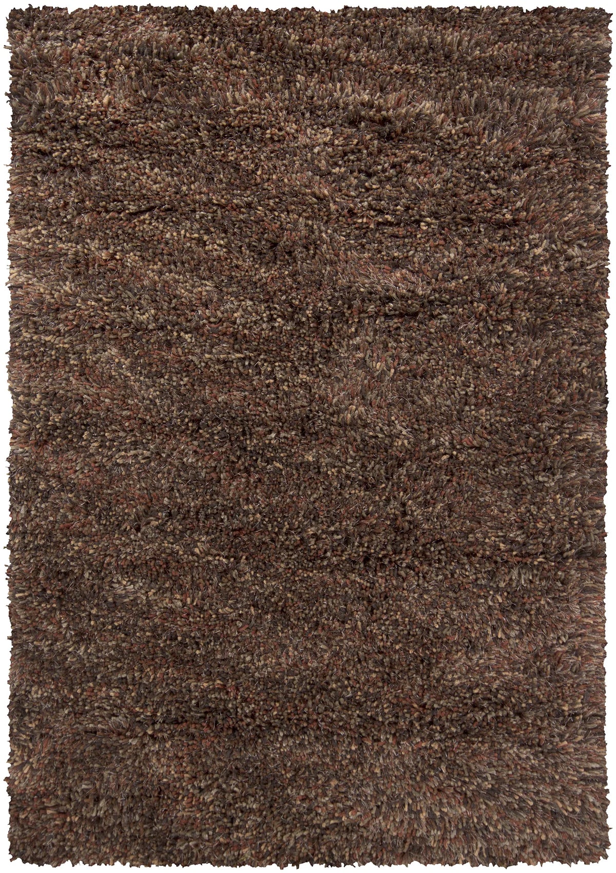 Chandra Estilo EST-18502 Rust and Brown and Taupe and Cream rug, flat view