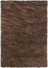 Chandra Estilo EST-18502 Rust and Brown and Taupe and Cream rug, flat view