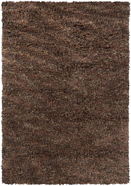 Chandra Estilo EST-18502 Rust and Brown and Taupe and Cream rug, flat view