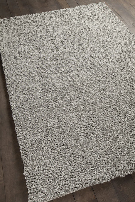 Chandra Evelyn EVE-38601 Taupe rug, angled side view
