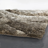 Chandra Flemish FLE-51102 Ivory and Taupe and Beige rug, corner detail