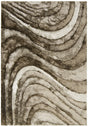 Chandra Flemish FLE-51102 Ivory and Taupe and Beige rug, flat view