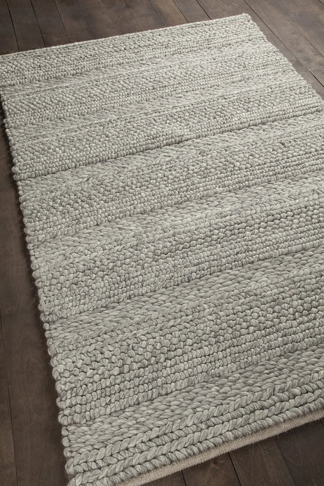 Chandra Forstel FOR-36900 Natural Mix rug, angled side view