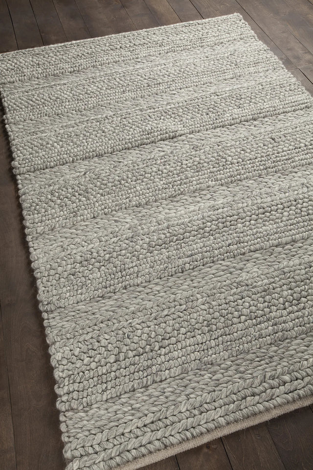 Chandra Forstel FOR-36900 Natural Mix rug, angled side view