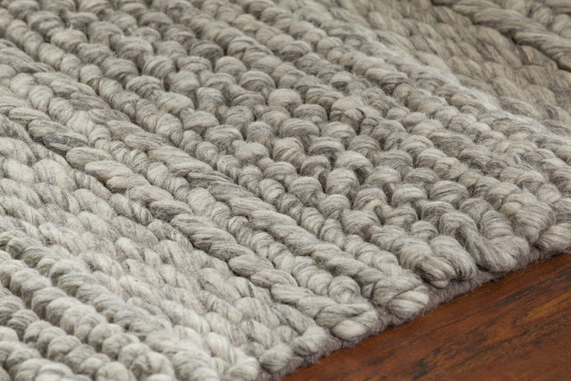 Chandra Forstel FOR-36900 Natural Mix rug, side detail view