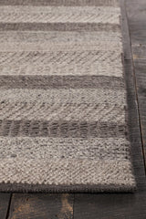 Chandra Forstel FOR-36901 Grey Mix rug, corner detail