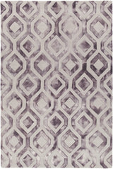 Chandra Fran FRA-42102 Tan and Brown rug, flat view
