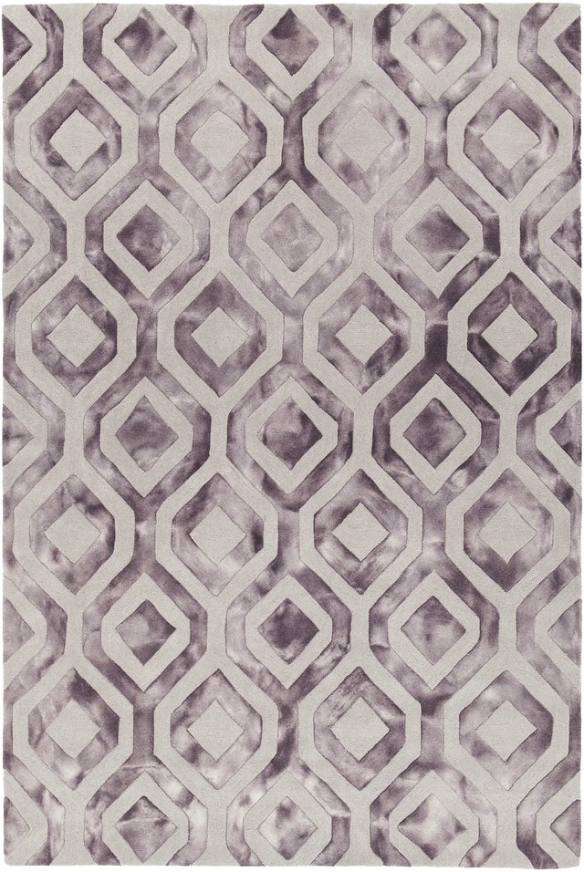 Chandra Fran FRA-42102 Tan and Brown rug, flat view