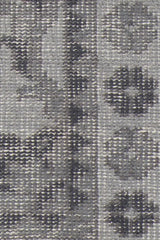 Chandra Fusion FUS-26302 Grey and Charcoal and Black rug, texture close-up
