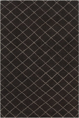 Chandra Gaia GAI-10900 Brown and White rug, flat view