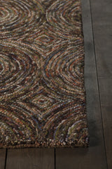 Chandra Galaxy GAL-30601 Multi rug, corner detail