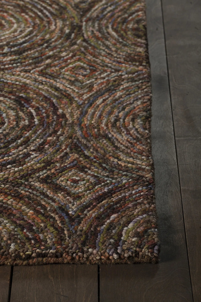 Chandra Galaxy GAL-30601 Multi rug, corner detail