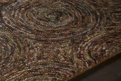 Chandra Galaxy GAL-30601 Multi rug, side detail view