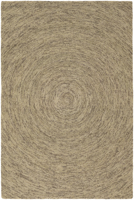 Chandra Galaxy GAL-30602 Beige and Taupe rug, flat view