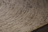 Chandra Galaxy GAL-30602 Beige and Taupe rug, side detail view