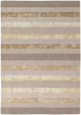 Chandra Gardenia GAR-30702 Beige and Taupe rug, flat view
