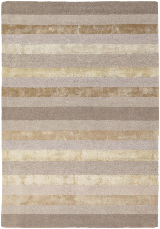 Chandra Gardenia GAR-30702 Beige and Taupe rug, flat view