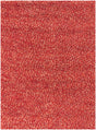 Chandra Gems GEM-9600 Red and Maroon and Orange rug, flat view