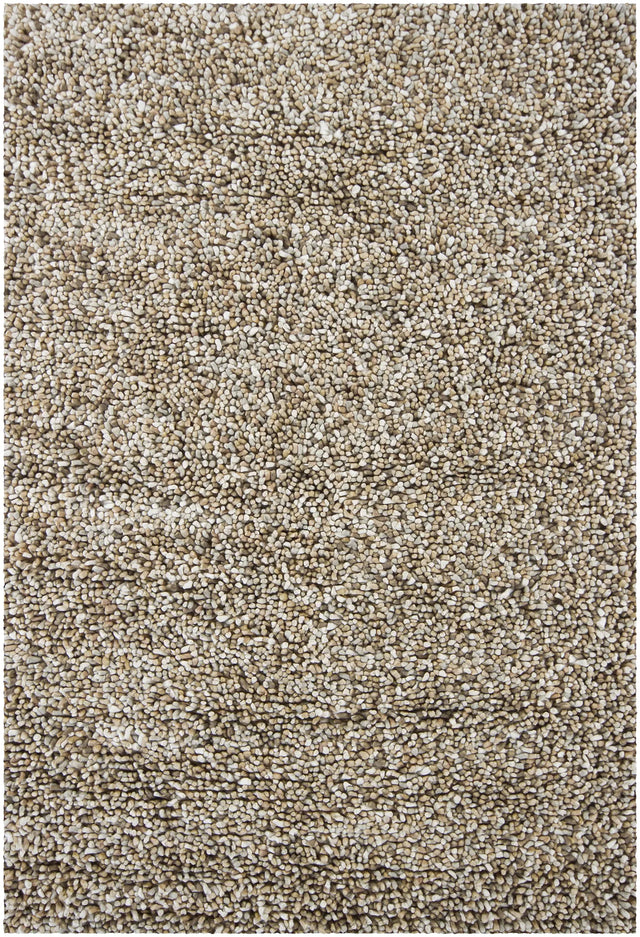 Chandra Gems GEM-9603 Taupe and Ivory and Tan rug, flat view