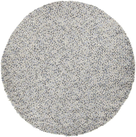Chandra Gems GEM-9605 Grey Multi round rug, flat view