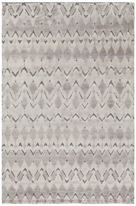 Chandra Genna GEN-45201 Grey rug, flat view