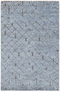 Chandra Genna GEN-45202 Blue and Brown rug, flat view