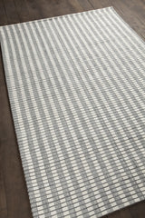 Chandra Gisela GIS-38900 Ivory rug, angled side view