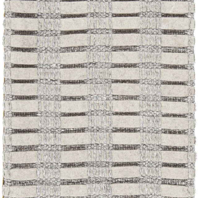 Chandra Gisela GIS-38901 Silver rug, texture close-up