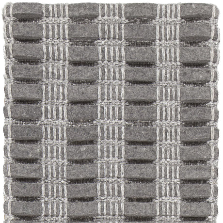 Chandra Gisela GIS-38902 Grey rug, texture close-up