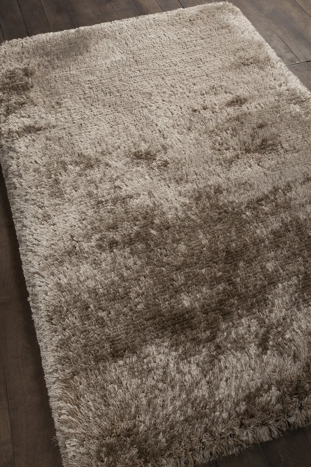 Chandra Giulia GIU-27801 Brown rug, angled side view