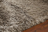 Chandra Giulia GIU-27801 Brown rug, side detail view