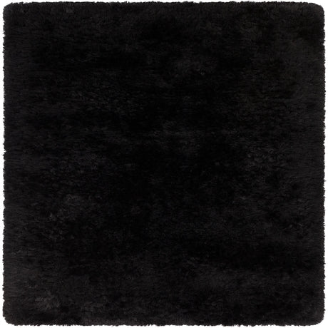 Chandra Giulia GIU-27803 Black square rug, flat view