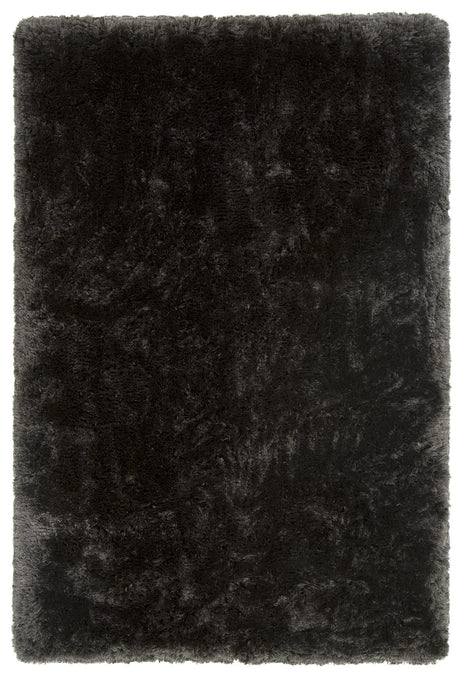 Chandra Giulia GIU-27804 Charcoal rug, flat view