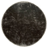 Chandra Giulia GIU-27804 Charcoal round rug, flat view