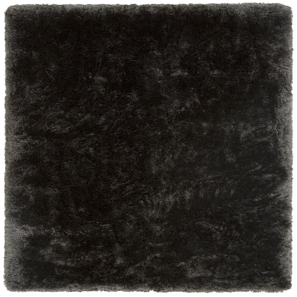 Chandra Giulia GIU-27804 Charcoal square rug, flat view